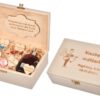 Niezbędnik małżeński drewniane pudełko z grawerem