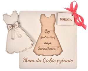 Prośba o świadkowanie dla świadkowej