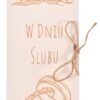 Personalizowane pudełko na pieniądze ślub