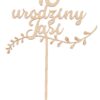 Topper z Twoim Imieniem na Torty