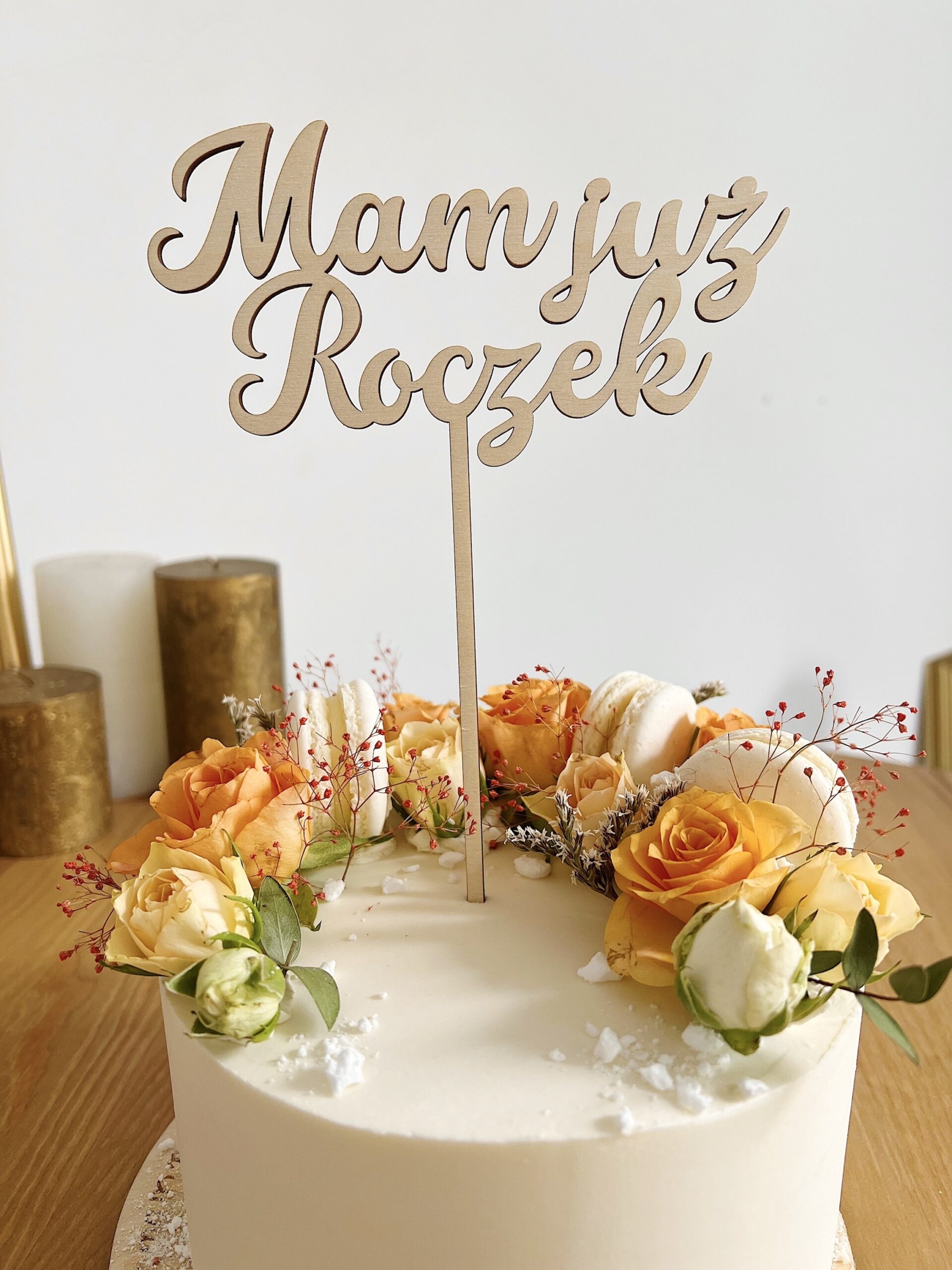 Mam już roczek topper do tortu