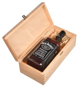 Drewniane pudełko na whisky grawer prezent