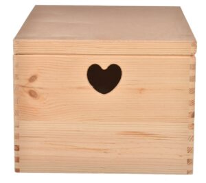 Skrzynka drewniana z pokrywą 40x30x23cm