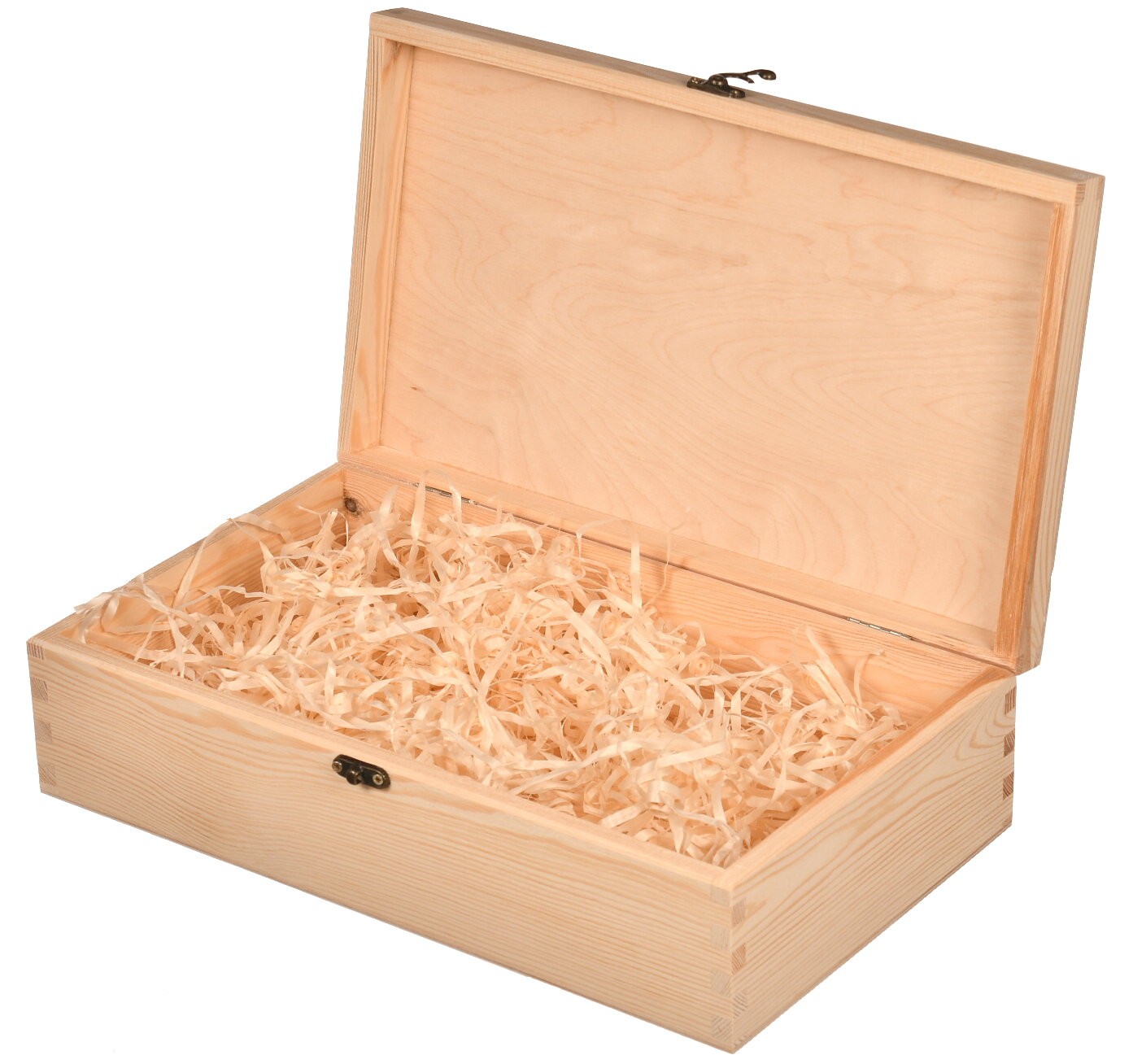 Drewniane pudełko na dwa wina prezent świąteczny