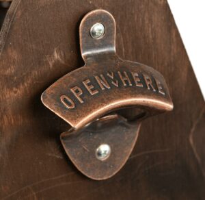 Nosidło drewniane świąteczne na 6 piw