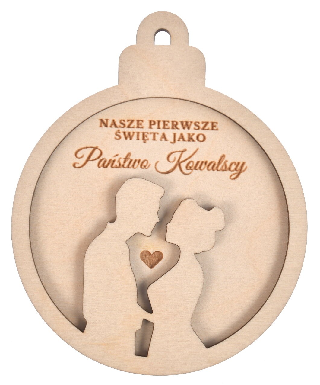 Bombka na choinkę Nasze Pierwsze Święta