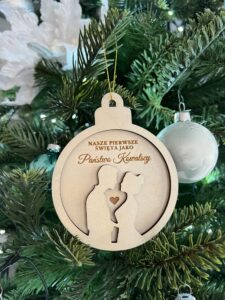 Bombka na choinkę Nasze Pierwsze Święta