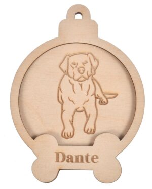 Bombka na choinkę personalizowana Twój Piesek