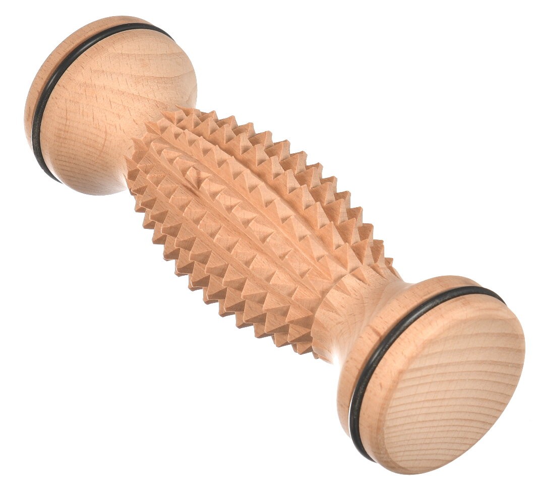 Masażer drewniany wałek