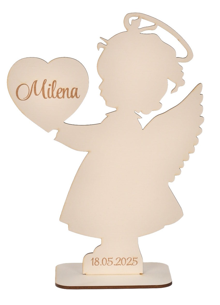 Anioł dekoracja na Komunię Świętą