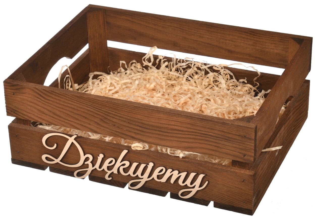 Skrzynka na podziękowania dla rodziców