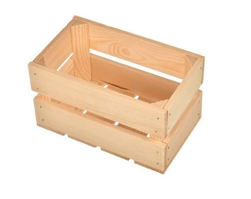 Skrzynka drewniana mini 20x12x12cm