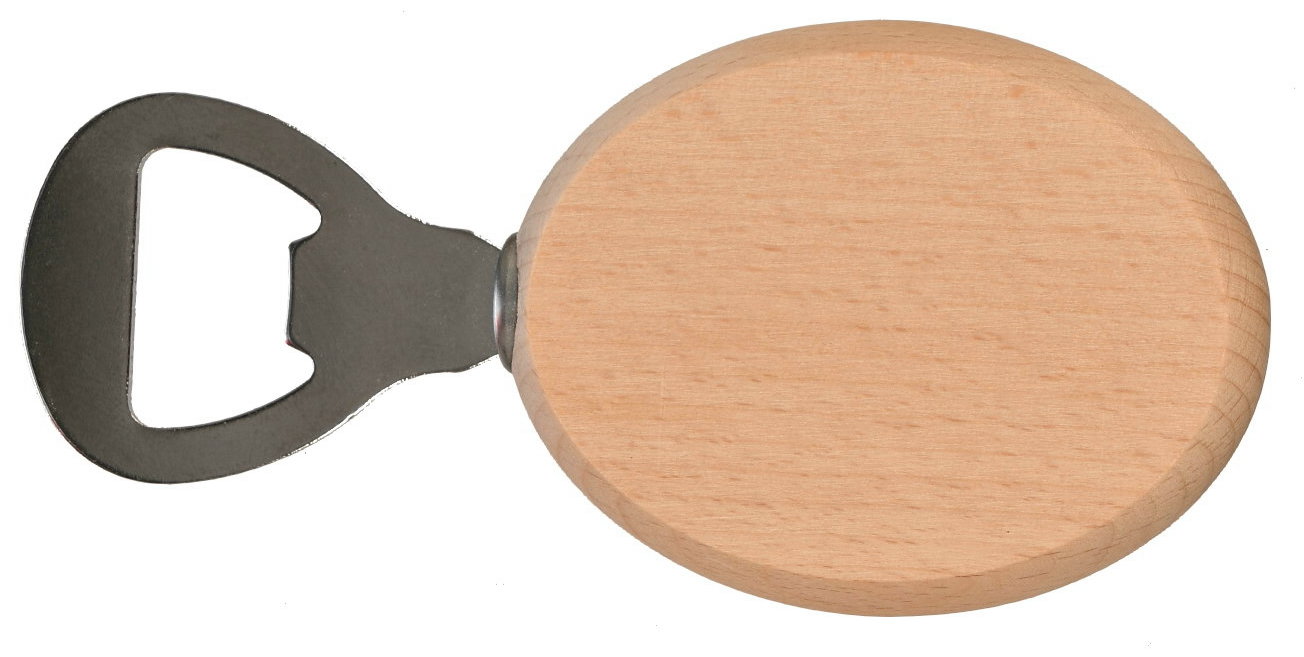 Drewniany otwieracz do butelek