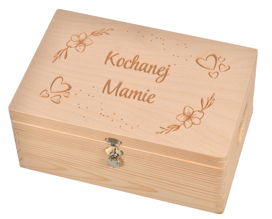 Personalizowane Pudełko na Prezent dla Mamy