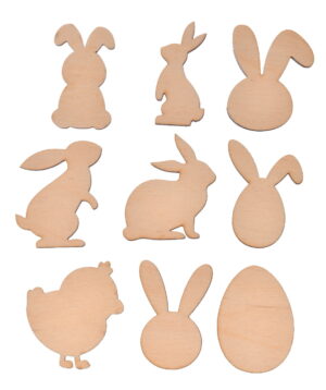 Skrapki Wielkanocne z Sklejki – Idealne Ozdoby na Wielkanoc