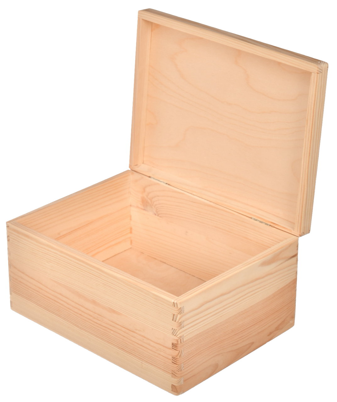 Drewniana skrzynka do decoupage