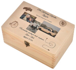 Drewniane pudełko 30x20 cm – wyjątkowy prezent na Dzień Dziadka