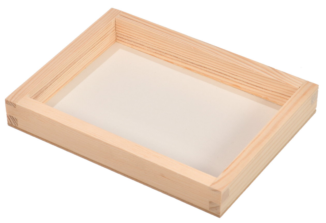 Drewniana baza do makramy – ramka na aniołka na Chrzest i Komunię Świętą