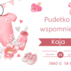 Pudełko Wspomnień z Metryczką – Prezent dla Dziewczynki