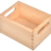 Drewniana skrzynka mała 20×15×10 cm – naturalne drewno, do przechowywania