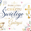 Prezent na Chrzest dla Dziewczynki lub Chłopca – kwiaty