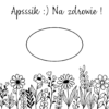 Personalizowane Pudełko na Chusteczki kwiatki na łące